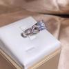 European and American Hand Jewelry Infinite Symbols Diamond Ring