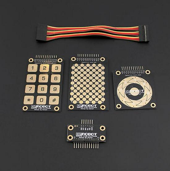 

Arduino-Compatible Capacitive Touchpad Kit