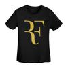 Camiseta Roger Federer Mujer Manga Corta Camisetas Cuello Redondo Ropa Algodón Verano Camisetas Ropa Urbana