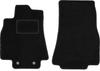 Black Front Floor Mats For: Mercedes B-Class W245 Hatchback (2005-2011)