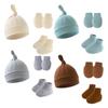 Kids Baby Clothes Accessories Set Baby Hat Mitten and Socks