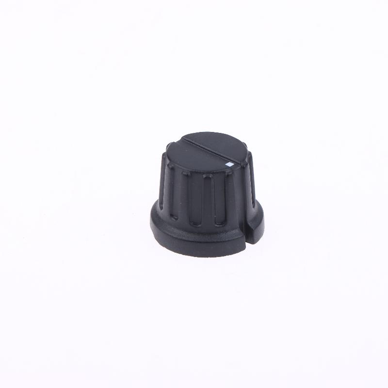 5Pcs Pn-8E 20.5*16Mm Striped Plastic Knob Cap With Copper Core Electronic Instrument Switch Caps Inner Hole 6.35Mm