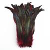 100Pcs Natural Rooster Feathers for Decoration 25-35cm 10-12" Chicken Pheasant Carnival Handicraft Accessories Decor For Clothes