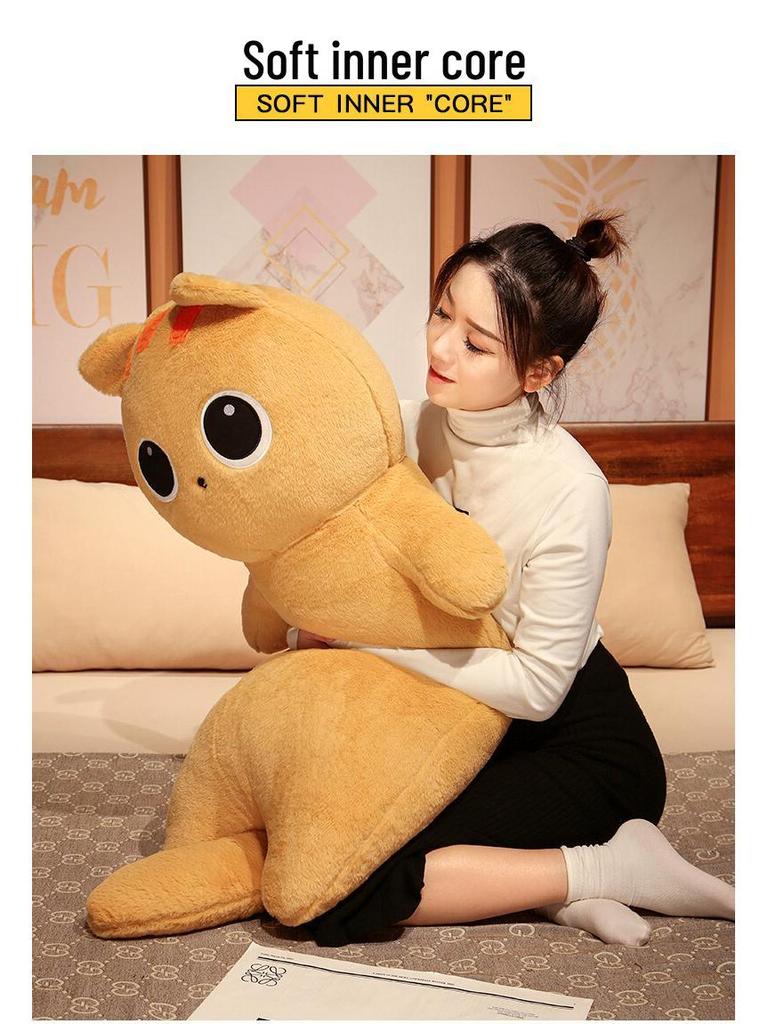 Japanese Fat Cat Plush Pillow Doll - Children's Comfort & Sleeping Pillow, Women’s Plush Toy