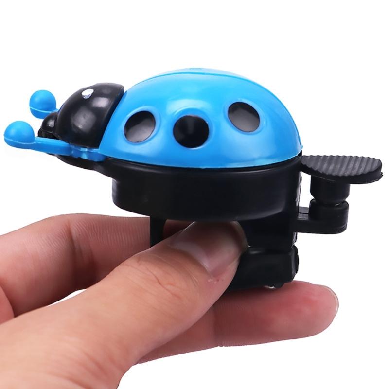 2pcs Childres Bike Handlebars Bells Cute Bug Shaped Bicycles Bells for Road Bike, Mountain Bike, Scooter, Sports Bike