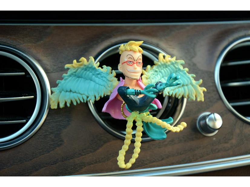 One Piece Luffy Car Dashboard Figure Air Vent Perfume Gift Box