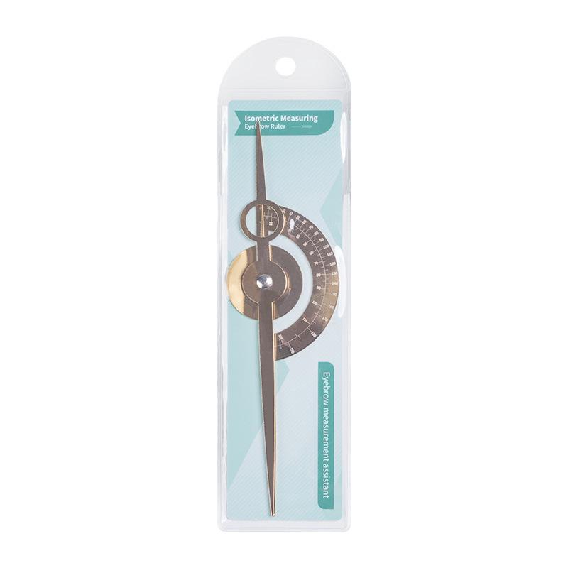 Equidistant Microblading Eyebrow Ruler with Three-Point Positioning