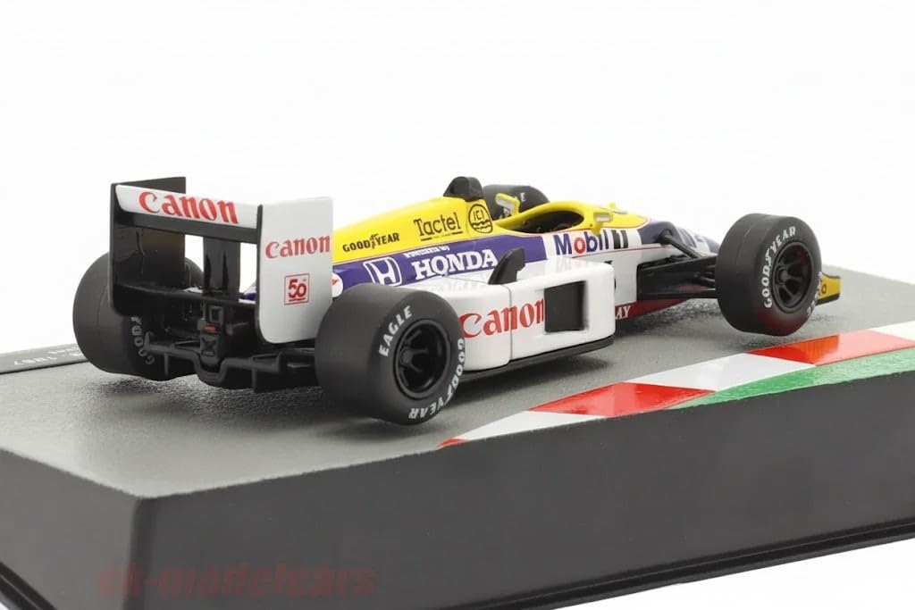 F1 Miniature Car 1/43 Nelson Piquet FW11B Williams World Champion 1987