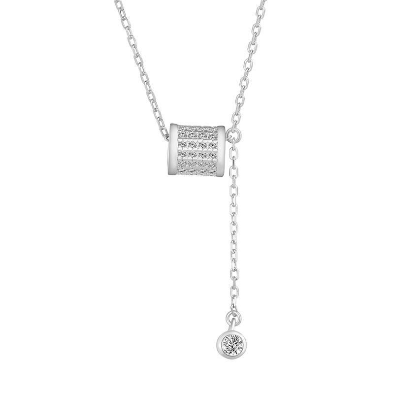 

Ожерелье Time To Run для женщин, простая модная подвеска на ключицу