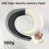 U Shaped Memory Foam Neck Pillows Soft Portable Travel Pillow Massage Neck Pillow for Airplane Office Nap Car Home Use