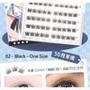Worthbuy - Natural Glue-free Multipack False Eyelashes Cluster (Various Designs)