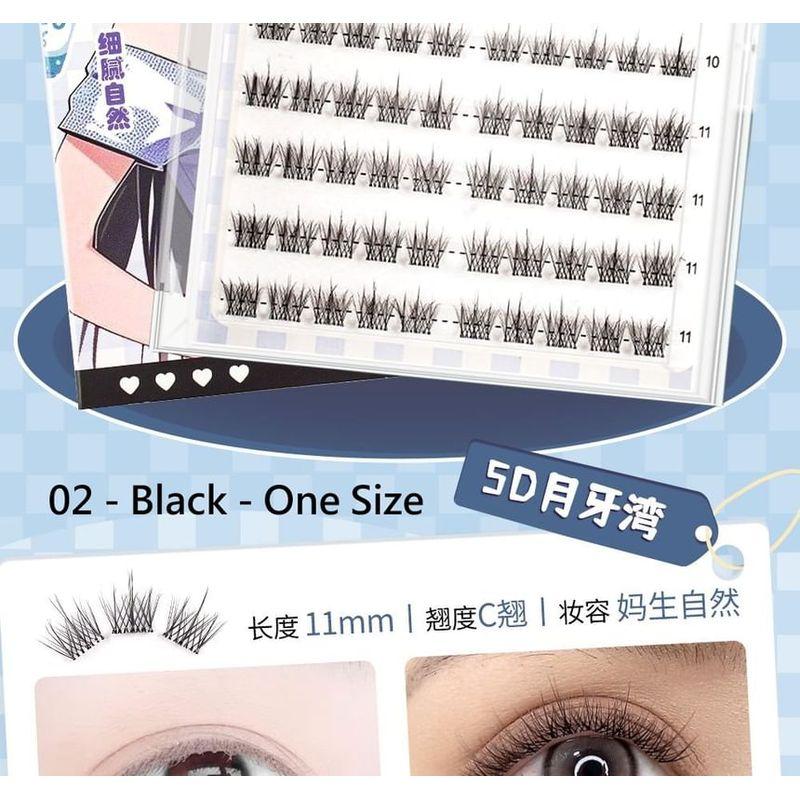 Worthbuy - Natural Glue-free Multipack False Eyelashes Cluster (Various Designs)