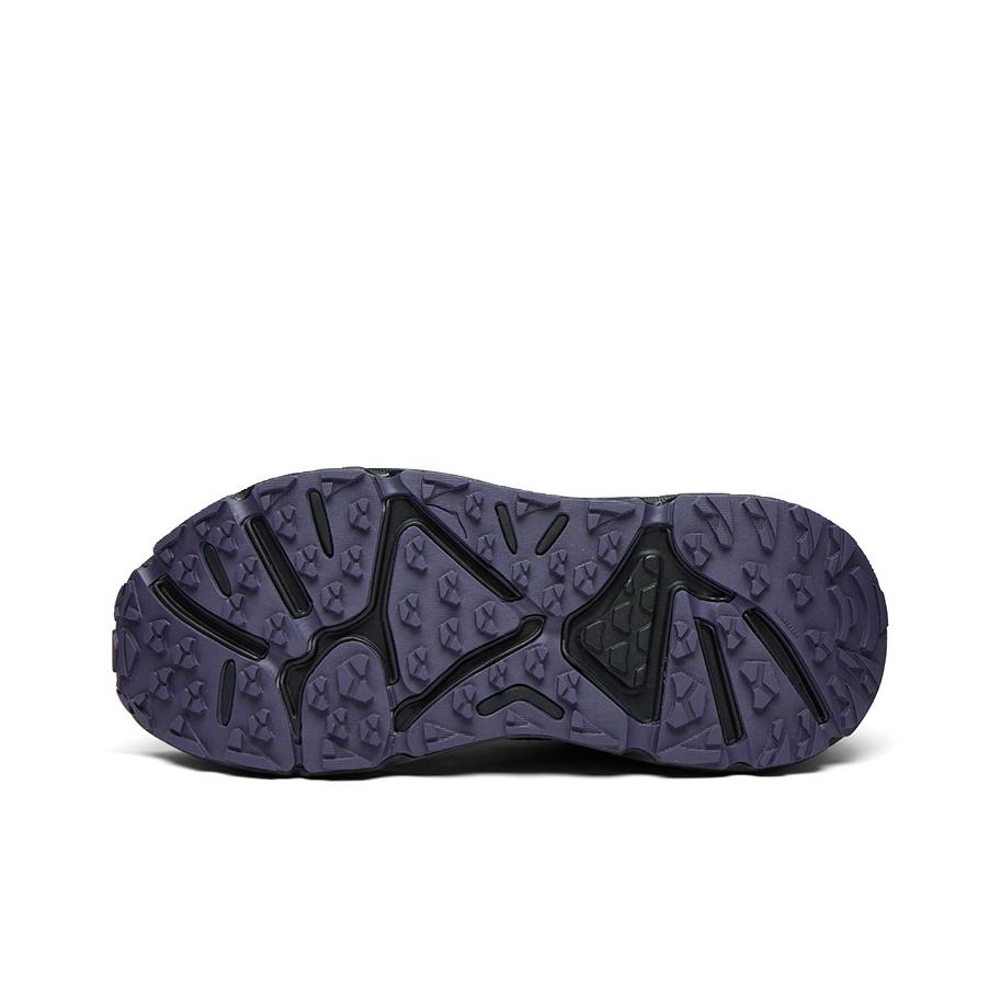 HOKA One One Stinson Evo Og Classic Versatile Running Shoes Unisex Sneakers Black Purple 1166450-BBLC