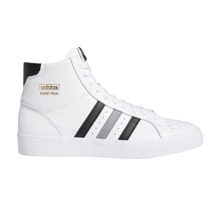 

adidas Basket Profi Core Black Grey Мужские кроссовки Cloud-White FW3639