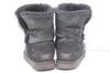 UGG Lammfellstiefel Schwarz 23.0 Bailey Button Short Schaffell(GEBRAUCHT)