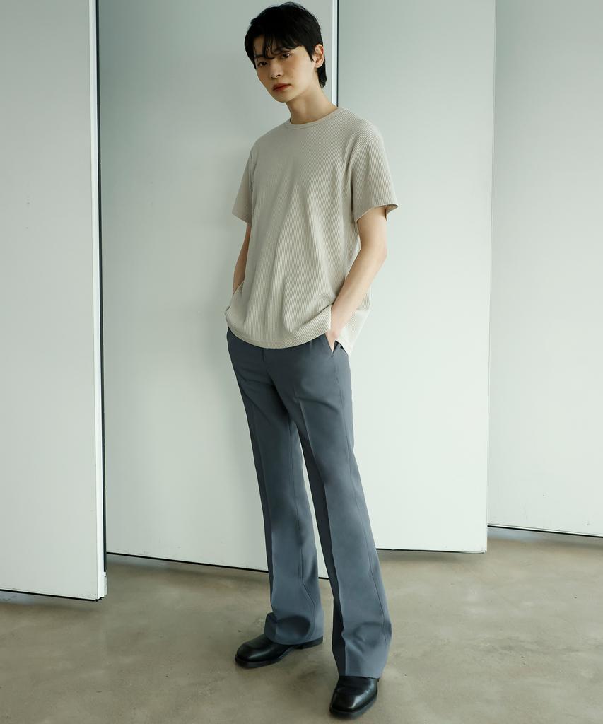 SIGNATURE Flare Bootcut Slacks [Melbourne Grey]