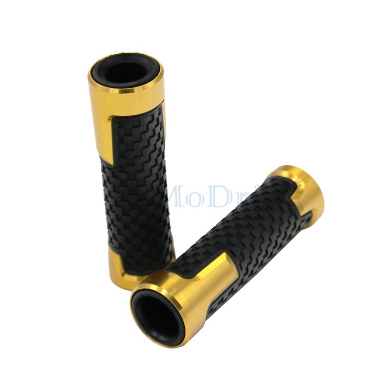 LMoDri Universal 7/8" 22MM Motorcycle Handlebar Grips Handle Bar Motorbike Handlebar Grips 6 Colors For
