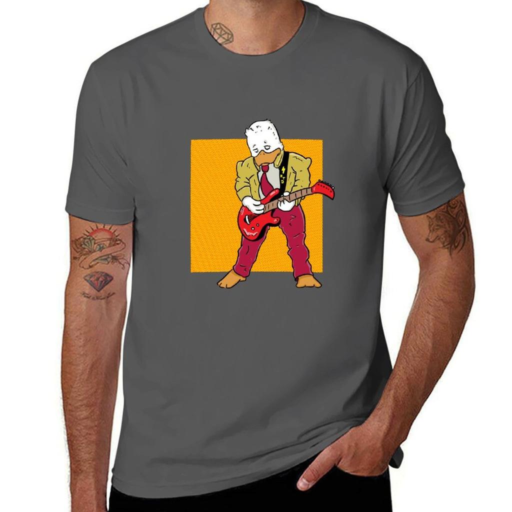 HTD! T-Shirt Herren T-Shirt Schweres Baumwoll-T-Shirt für Herren Baumwolle Lustiges T-Shirt