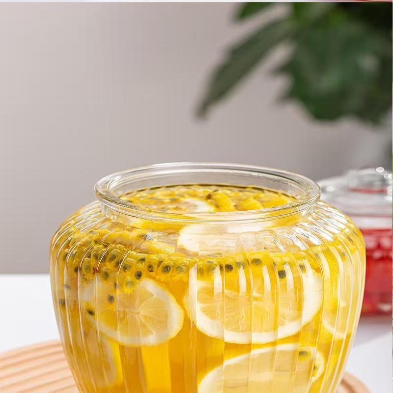 ZISIZ Thickened Glass Food Storage Jar
