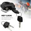 Motorcycle Helmet Lock,Anti-Theft Safety Lock,Tamper-Proof Waterproof Lock,Suitable for Motorcycle Bicycle Scooter Safety Helmet