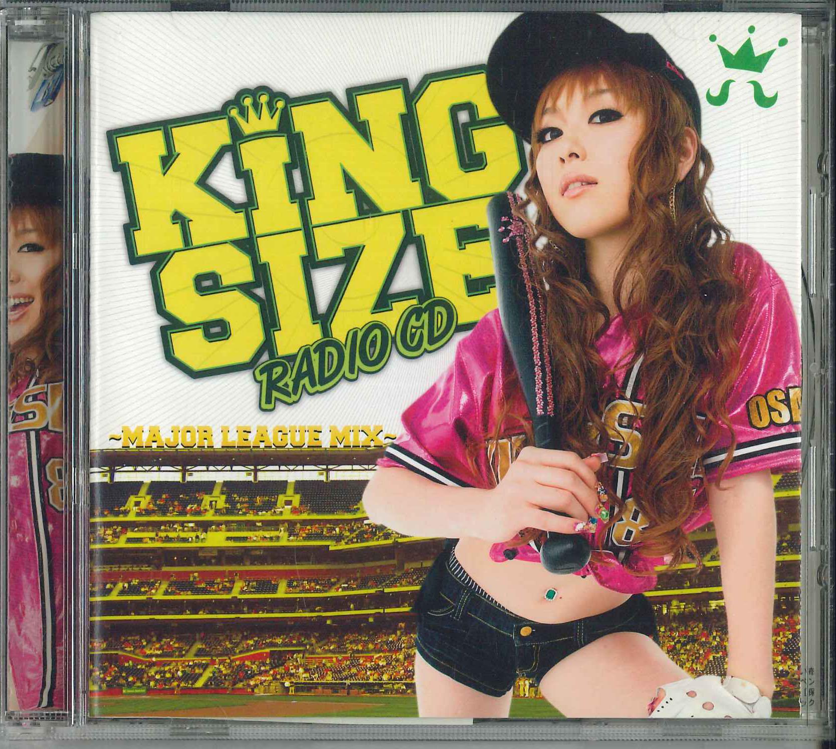

CD VARIOUS - King Size Radio Cd - major League M TKCA73343PROMO TOKUMA JAPAN CO 2008 Japan Obi Japanese Pop/Rock Used