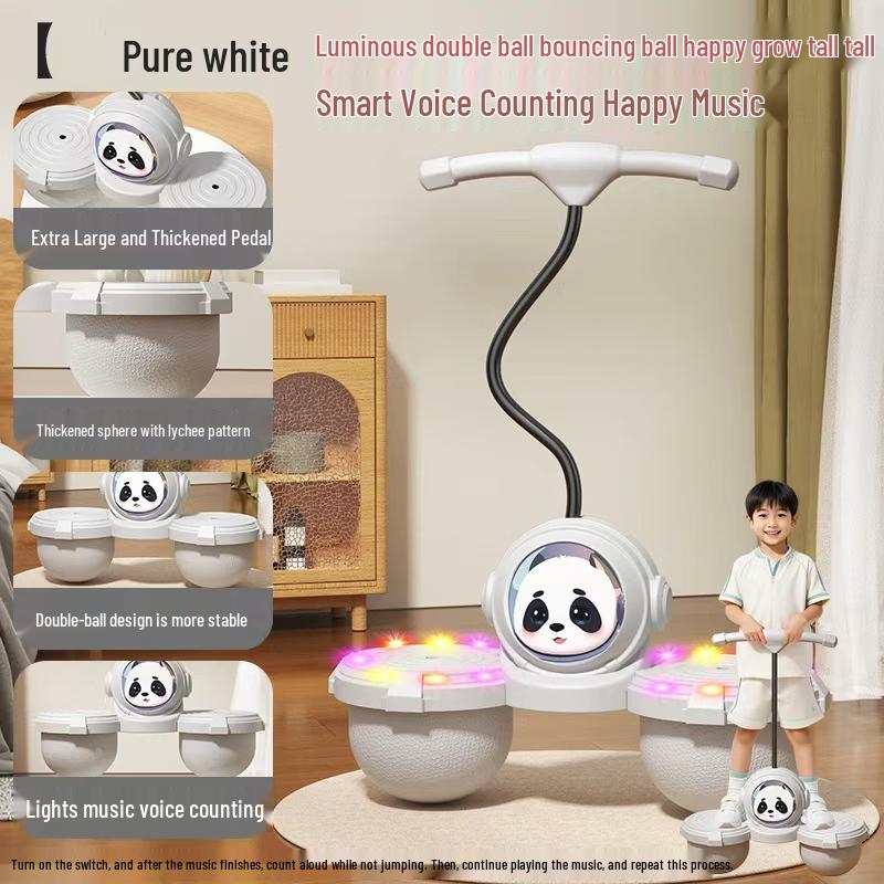 TLXT Space Capsule Music Panda Bouncing Ball