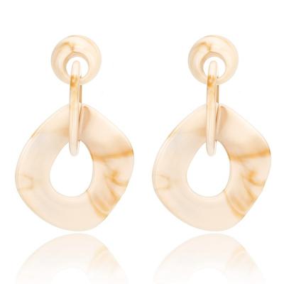 JMXD-Acetat-Ohrringe Damen, Übertriebene Ohrringe, Neue Accessoires, Beliebter Schmuck