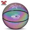 PU Reflective Glow Ball Indoor and Outdoor Basketball Training Equipment Size Seven Basketball Sports Ball Competitive Matches