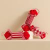 Christmas Decoration Red And White Candy Cane Grid Hot Air Balloon Xmas Tree Hanging Pendant Christmas New Year Party Ornament