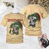 Camiseta de Rock Banda Deep Purple Camiseta con Estampado 3D Hombres Mujeres Moda Casual Camiseta de Manga Corta Camisetas para Niños Ropa de Verano para Hombres