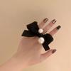 Bow Pearl Hair Rope: 2024 Korean High-Grade Hair Accessories for Women