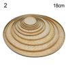 New Arrival Fruit Bread Basket Fruit Bread Basket Weaving Bamboo Sieve DIY Decorative Storage Trays Raft Round Dustpan