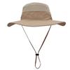 Cappello da sole per uomo Donna Cappello da pescatore pieghevole con protezione UV per pesca, escursionismo, campeggio