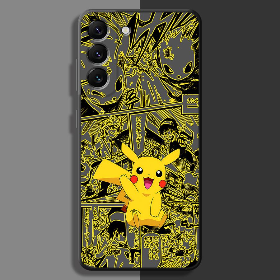 P-Pokemons Gengar- Phone Case for Samsung Galaxy A21s A22 A23 A25 A33 A34 A52s A53 A54 A55 A71 A26 A36 A56 Cover