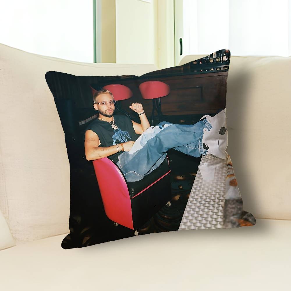 Singer M-Mora Album MICRODOSIS Pillow Cases for Bedroom Living Room Sofa Home Decor Polyester Cushion Cover with Zipper