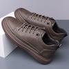 Leather shoes men's new soft-soled black sports shoes men's shoes casual versatile men's shoes