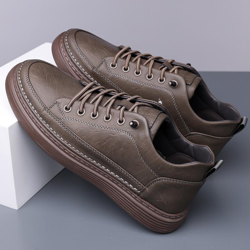 Leather Shoes Men's New Soft-soled Black Sports Shoes Men's Shoes Casual Versatile Men's Shoes