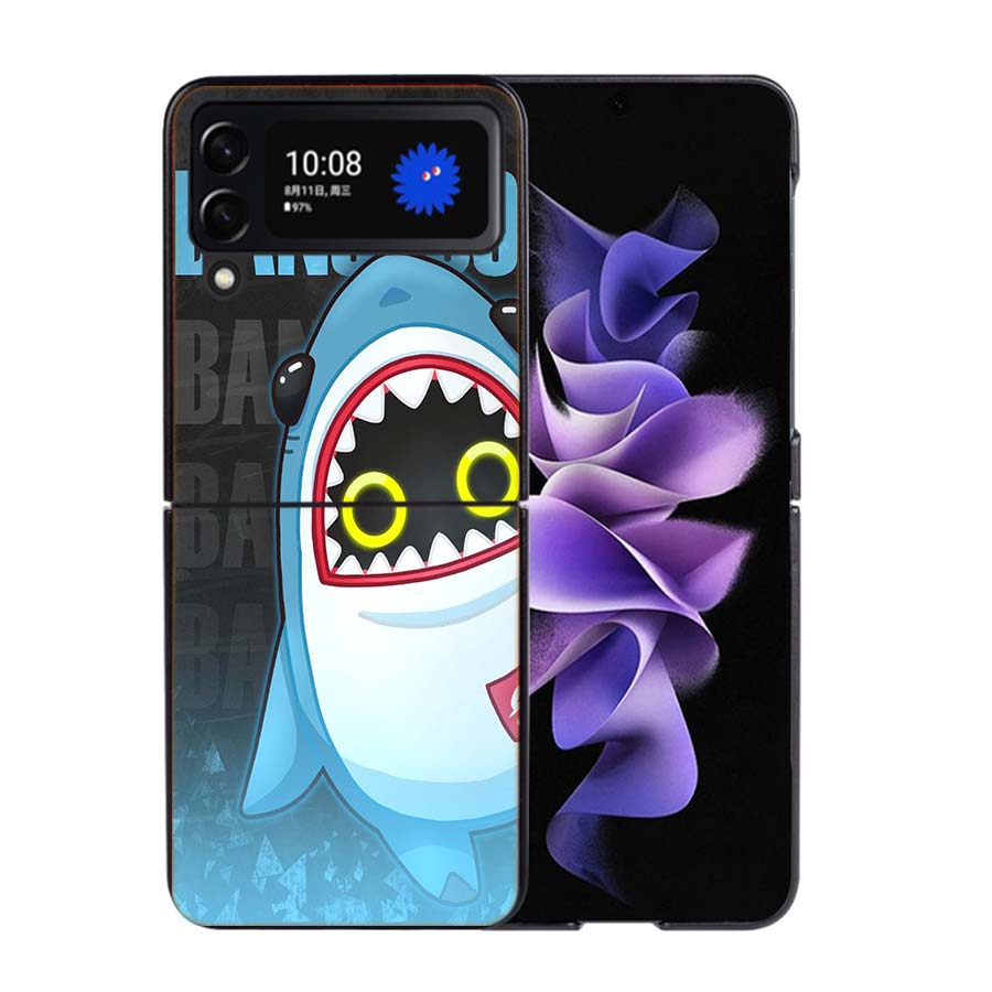 

Zenless Zone Zero ZZZ Bangboo Phone Case For Samsung Z Flip 7 6 5G Galaxy Z Flip4 Z Flip5 Z Flip3 Coque Black Hard PC Shell Prot Samsung Z Flip 5 5G