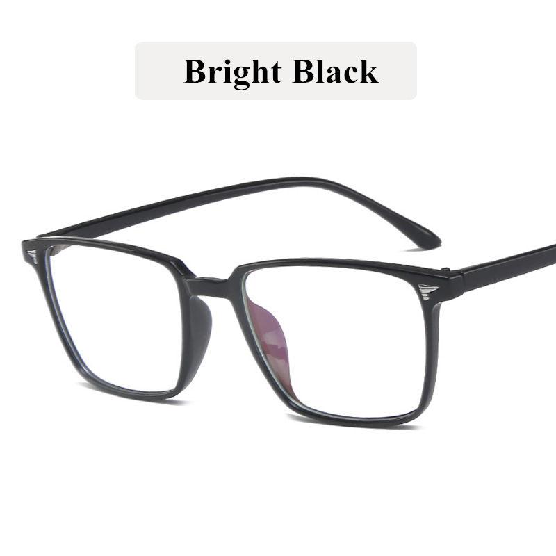 Vintage Computer Eyeglasses Square Women Fashion Transparent Glasses Men Optical Myopia Plastic Spectacles Eyewear Frame
