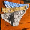 Men's Pure Cotton Breathable Sexy Triangle Underwear Low Waist Comfortable Underwear