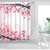 3D Tree Scenery Shower Curtains Bathroom Curtains High Quality Waterproof Polyester Bath Curtain with 12 Hooks for Home Decor