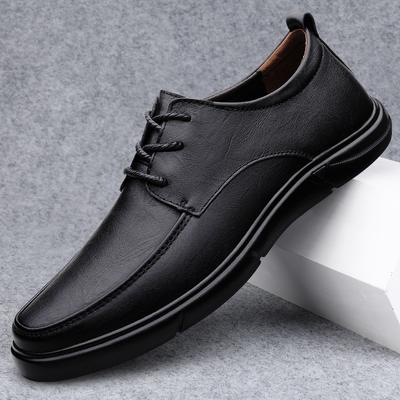 Fashion All-match Lace-Up for Men Business Shoes 2024 New Arrival Male Comfortable Driving Shoes High Quality Handmade Men Casual Shoes