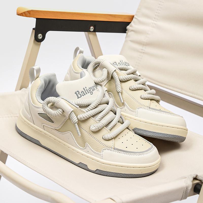 

Нове чоловіче модне баскетбольне взуття, дихаюче спортивне взуття, тенісні кросівки 44 бежевий