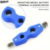 4 In 1 Double-headed Copper Pipe Brush Copper Tube Polishing Inside Outside Reamer Pipe Cleaner Chamfering Tool Pipe Deburrer