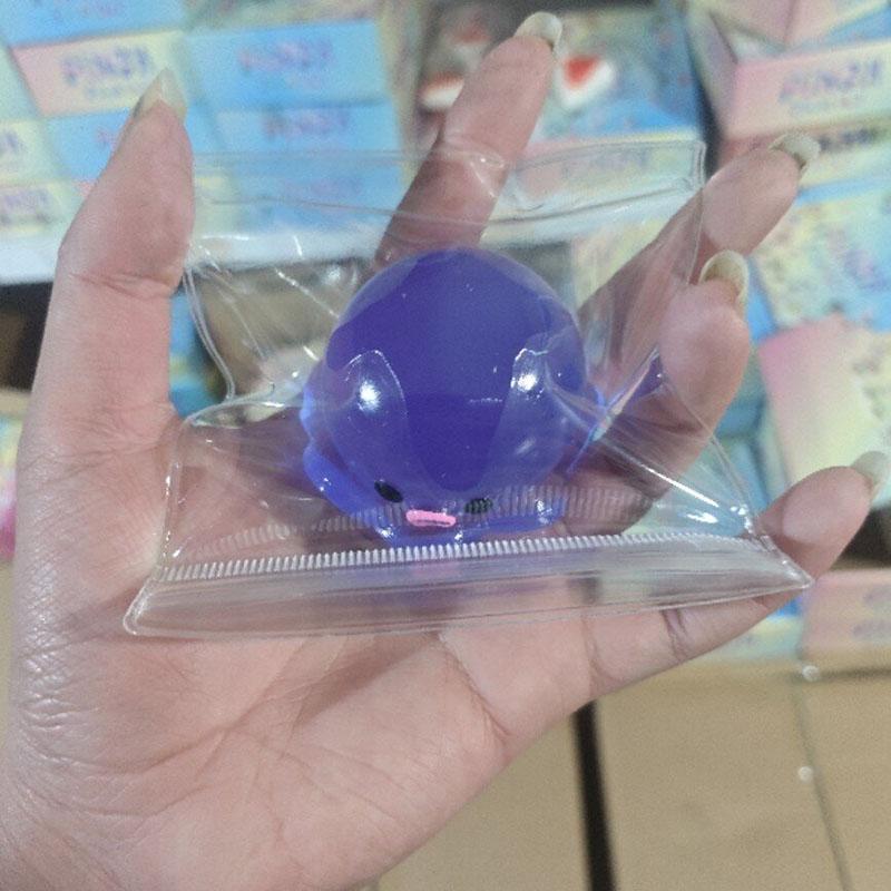

New Octopus Crystal Ball Stress Relieving Toy Fashionable Gift for Friends, Relieve Stress with Soft Octopus