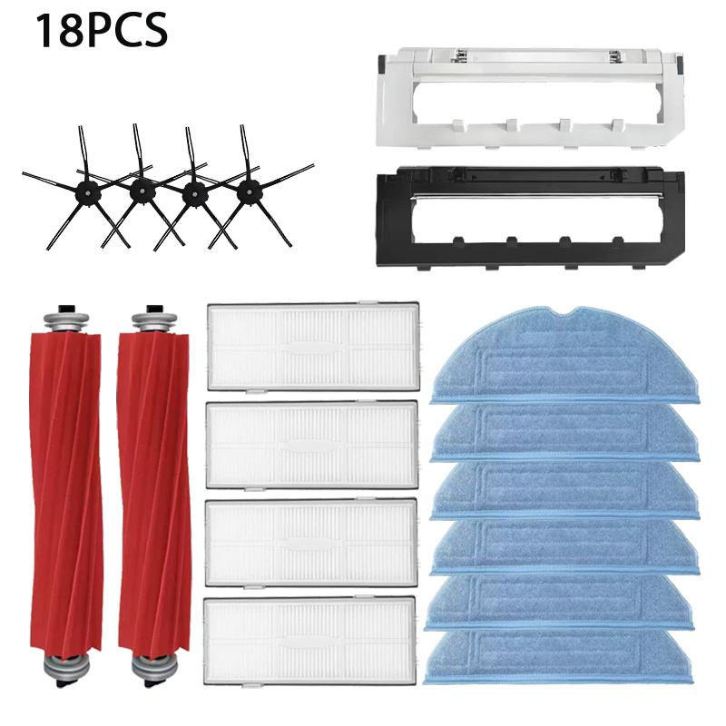 For Roborock S7 S70 S75 S7Max S7 maxv ultra T7S Plus S7 pro ultra Accessories Main Brush Hepa Filter Mops Robot Vacuum Cleaner P