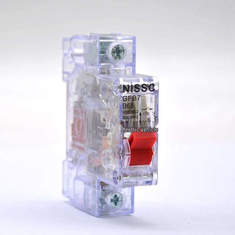 Electric Vehicle Air Switch B63A MCB with Residual Current Circuit Breaker for 48V/60V/72V.