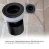 Drain Backflow Preventer Floor Drain Seal Drain Plug Filter Screen Keep Out Smell