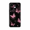 Coque en Silicone Pour Vivo S30 VivoS30 Funda Chat Fleur Rose Panda Mignon Dessin Animé Peint Coque Anti-Choc Pare-chocs Étui de Téléphone Portable