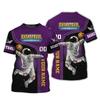 Outdoor Basketball Sports Men's T Shirt Personalization Name Print Short Sleeve Tee Fashion Breathable Clothing Summer Loose Top